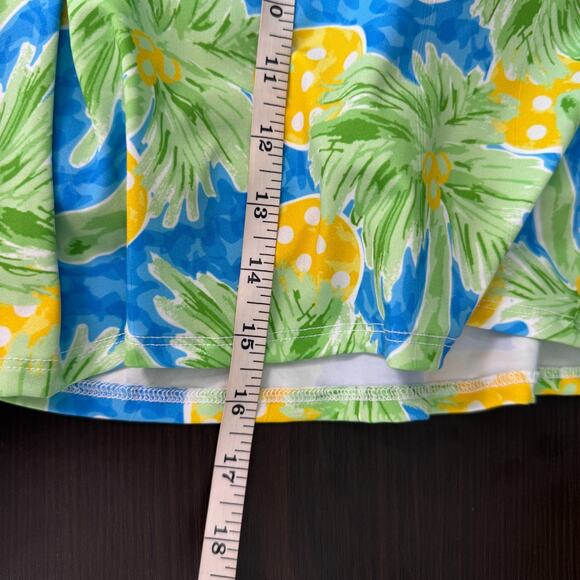 Pickleball Bella Skort Womens 2 Kick Pleat Athletic Tennis Palm Tree NEW Medium - Picture 7 of 8